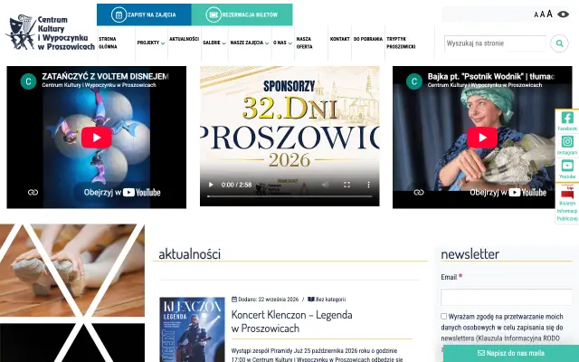 Strona CKiW Proszowice