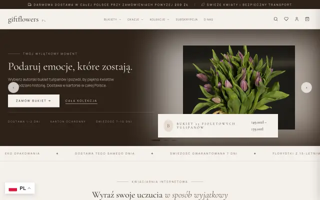 Strona Gift&Flowers